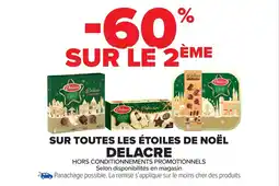 Carrefour Market Sur toutes les étoiles de noël delacre offre