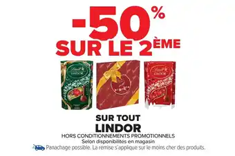 Carrefour Market Sur tout lindor offre