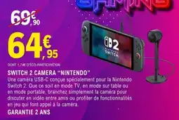 E.Leclerc Espace Culturel Switch 2 camera "nintendo" offre