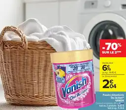 Carrefour Market Poudre détachante oxi action vanish offre