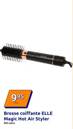Action ELLE Brosse coiffante Magic Hot Air Styler offre