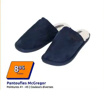Action Pantoufles McGregor offre