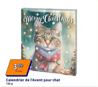 Action Calendrier de l'Avent pour chat offre