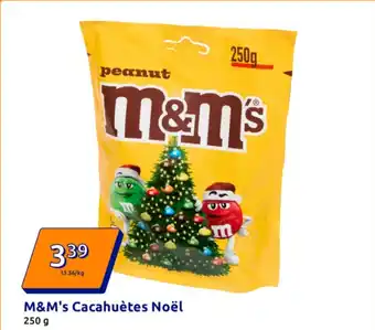 Action M&M's Cacahuètes Noël offre