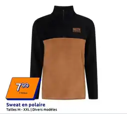 Action Sweat en polaire offre