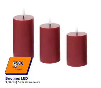 Action Bougies LED offre