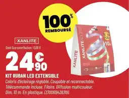 Bricomarché Kit ruban led extensible offre