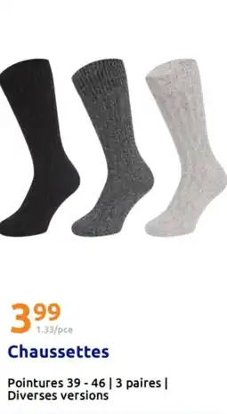Action Chaussettes offre