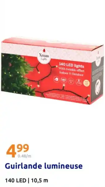 Action Guirlande lumineuse offre