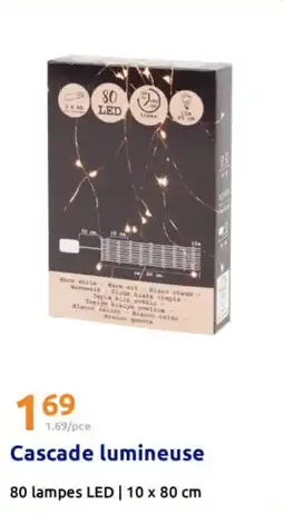 Action Cascade lumineuse offre
