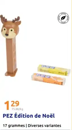 Action PEZ Édition de Noël offre