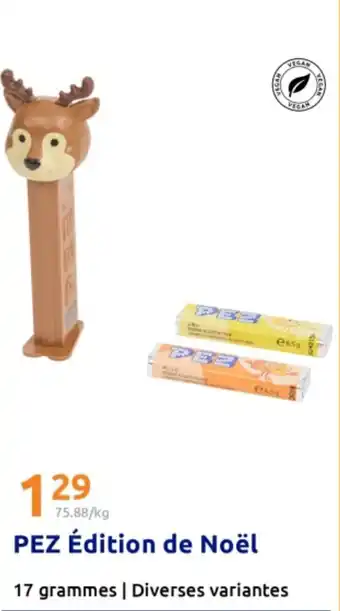 Action PEZ Édition de Noël offre