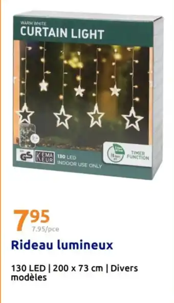Action Rideau lumineux offre