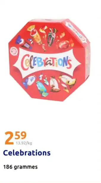 Action CELEBRATIONS offre