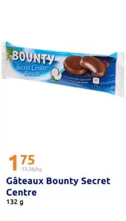 Action BOUNTY Gâteaux Secret Centre offre