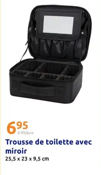 Action Trousse de toilette avec miroir offre