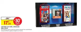 Intermarché Coffret de noël grenade one piece offre