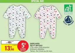 Intermarché Dors bien petit bateau offre