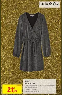 Intermarché Robe mila & zya offre