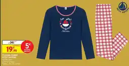 Intermarché Pyjama femme petit bateau offre