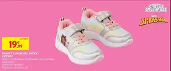 Intermarché Basket lumineuse enfant licence offre