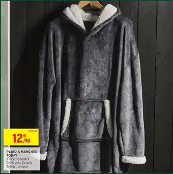 Intermarché Plaid a manches today offre