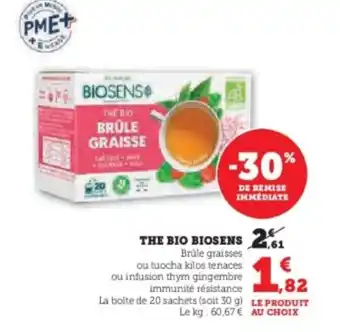 Super U The bio biosens offre