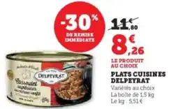 Super U Plats cuisines delpeyrat offre