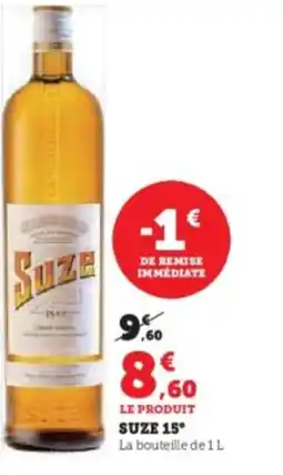 Super U Suze 15° offre