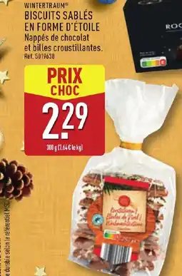 ALDI Biscuits sablés en forme d'étoile offre