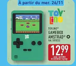 ALDI Toylino gamebox amstrad offre