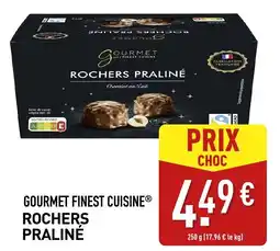 ALDI Rochers praliné offre