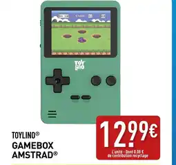 ALDI Toylino gamebox amstrad offre