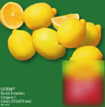 ALDI Citron offre