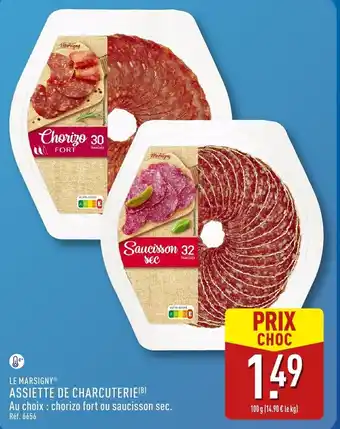 ALDI Assiette de charcuterie offre