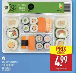ALDI Asia green garden sushi box offre