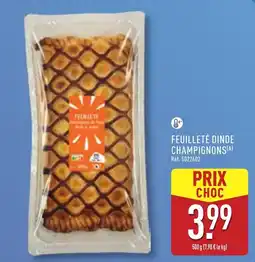ALDI Feuilleté dinde champignons offre