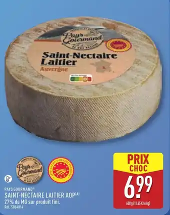 ALDI Saint-nectaire laitier aop offre