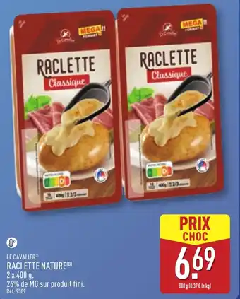 ALDI Raclette nature offre