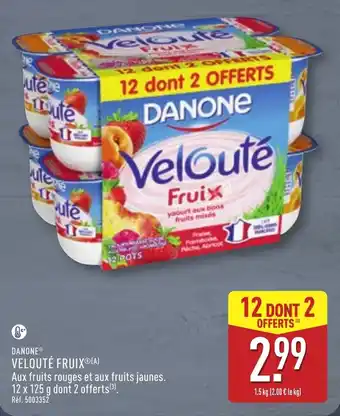 ALDI Velouté fruix offre