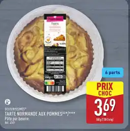 ALDI Tarte normande aux pommes offre