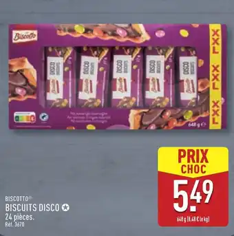 ALDI Biscotto biscuits disco offre
