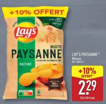 ALDI Lay's paysanne offre