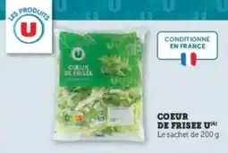 Super U Coeur de frisee u offre