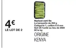 Monoprix Haricot vert fin offre