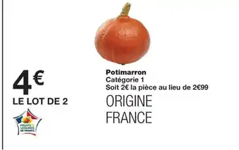 Monoprix Potimarron offre