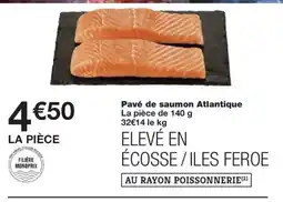 Monoprix Pavé de saumon Atlantique offre