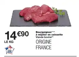 Monoprix Bourguignon à mijoter en caissette offre