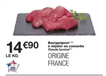 Monoprix Bourguignon à mijoter en caissette offre
