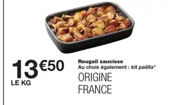 Monoprix Rougail saucisse offre